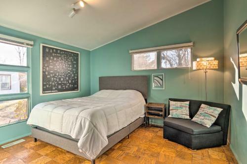 Mid-century Modern Escape - 8 Mi To Downtown!