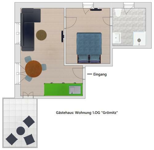 Apartamento Gasthaus Am Henriettenhof