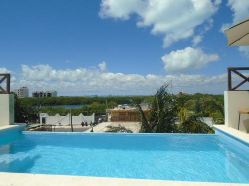 Room Palmera, Rooftop-pool
