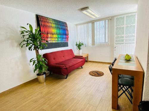 Apartamento C�modo Y Pintoresco Depa Al Sur de La Ciudad!