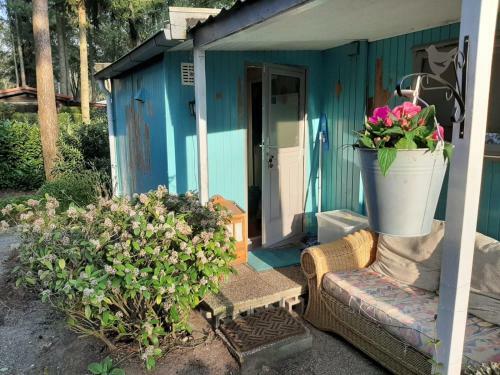 Boshuis Turquoise / Smaakvol Genieten Op de Veluwe