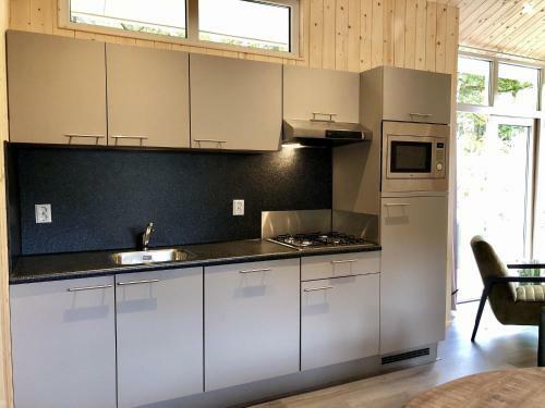 Modern Chalet With A Dishwasher, Located In Nature