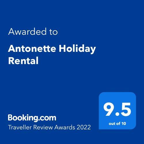 Apartamento Antonette Holiday Rental
