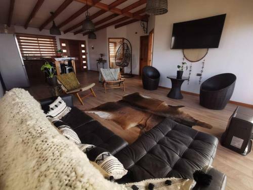 Caba�a Rustica Con Vista Al Mar