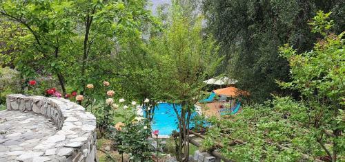 Casa de Monta�a Inmersa En Bosque Nativo