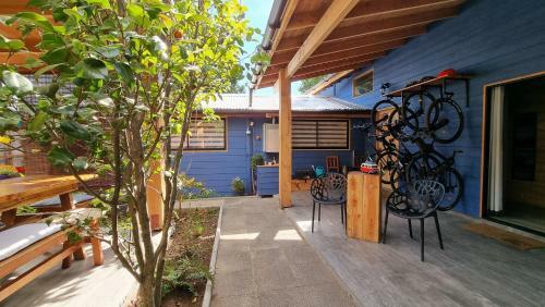 Hostal Blue House Departamento - Caba�a - Casa