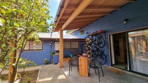 Hostal Blue House Departamento - Caba�a - Casa