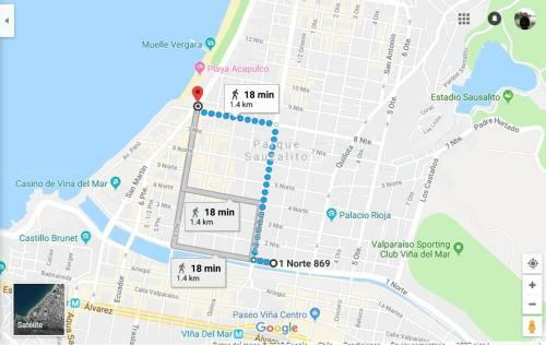 Apartamento Departamento Central Uno Norte Vi�a Del Mar