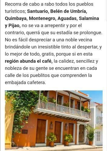 Apartasol, Eje Cafetero Reservas De La Colina 111b