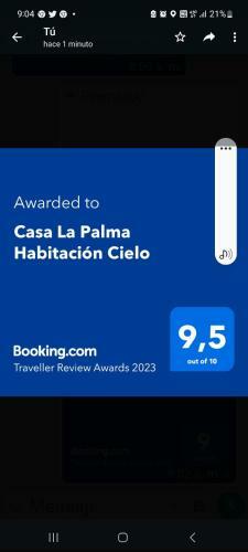 Casa La Palma Habitaci�n Cielo