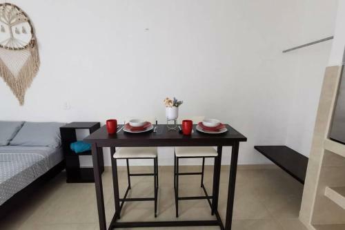 Apartamento Departamento 1 En Mahahual Cerca de La Playa