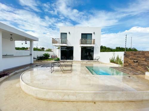 Amazing Villa In Mahahual