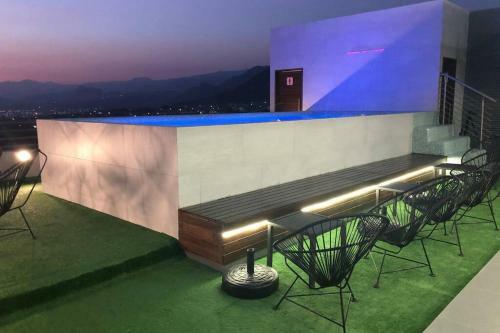 Moderno Studio Equipado En Sierra Apartments, A 5 Minutos de Six Flags