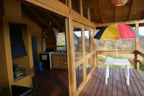 Confortable Caba�a En Bosque Privado