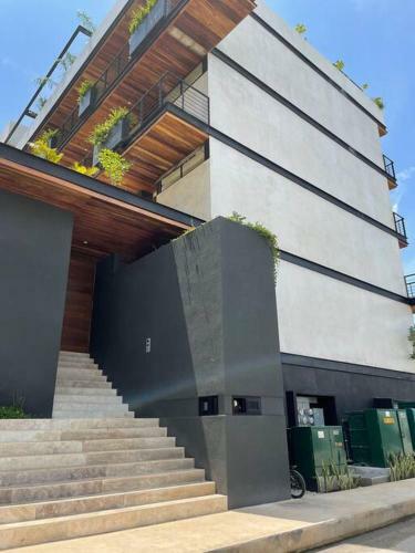 Apartamento Lujoso Departamento -rooftop Bar W/ Pool-