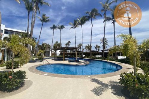 Apartamento Palmilla201/alberca/playa/cerritos/estr�nalo
