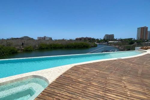 Apartamento Condominio Marina Platino Plus En Mazatl�n