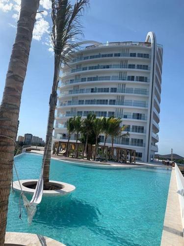 Apartamento Condominio Marina Platino Plus En Mazatl�n