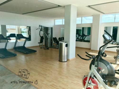 Apartamento Azul Turquesa Lomas De Angel�polis