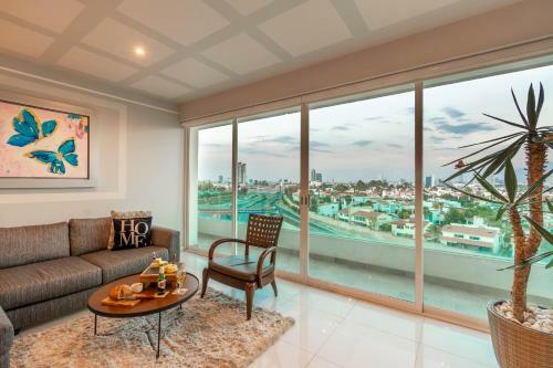 Apartamento Azul Turquesa Lomas De Angel�polis
