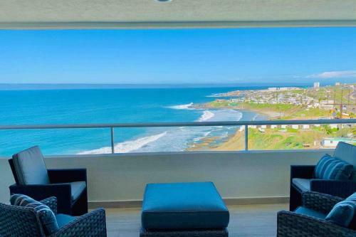 Apartamento New Modern Rosarito Beach Front Condo