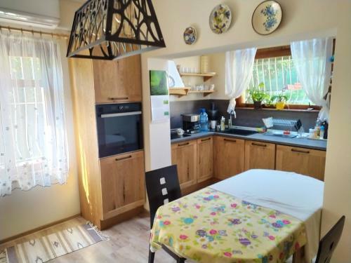 Villa House With A Nice Garden, View, Pool And Fireplace