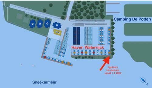 Houseboat Met Tuin