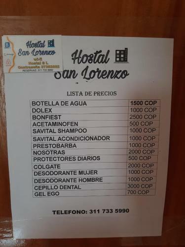Hostal San Lorenzo