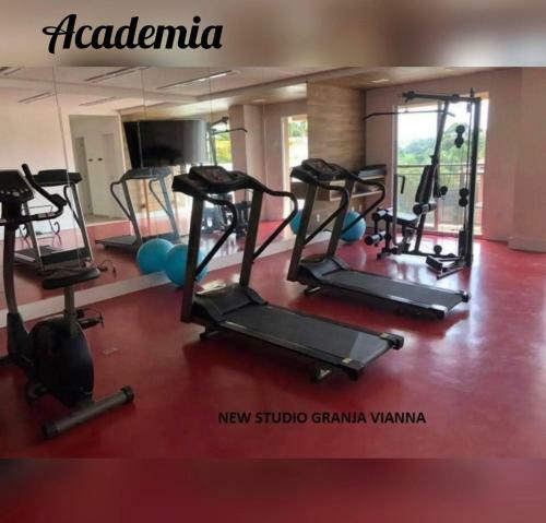 Apartamento Flat Completo, New Studio Granja Viana