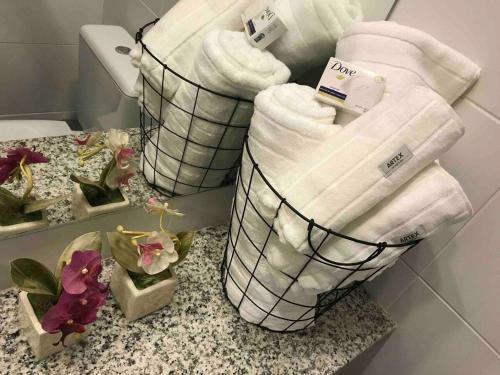 Apartamento Flat 317 Granja Cotia Wi-fi Equipado E Funcional