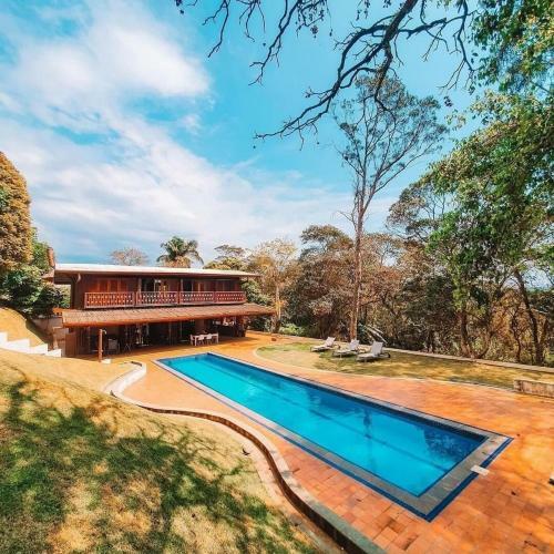 Casa de Luxo No Campo Na Fazendinha.