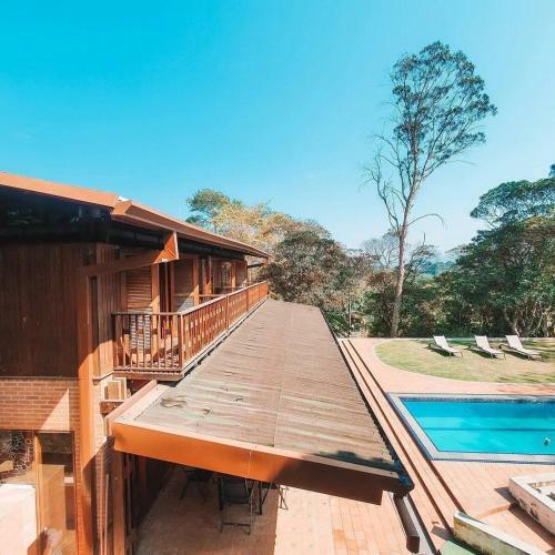Casa de Luxo No Campo Na Fazendinha.
