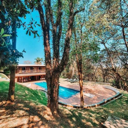 Casa de Luxo No Campo Na Fazendinha.