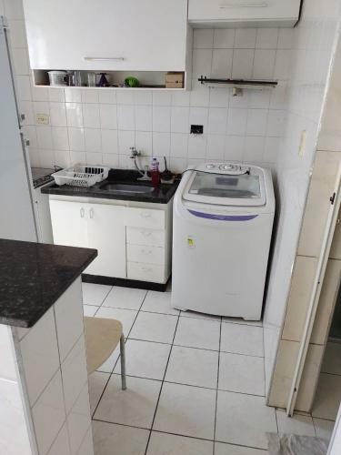 Apartamento Predio Frente Mar 1 Dorm