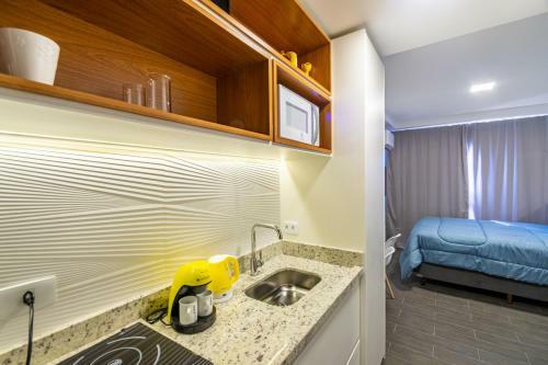 Apartamento Studio Paulo Leminski - Central - Ayn021