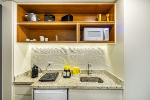 Apartamento Studio Paulo Leminski - Central - Ayn021