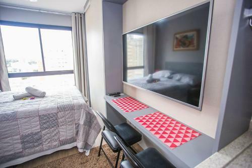 Apartamento Studio Novo No Centro - All1403