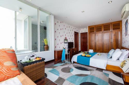 Beachfront Palm Villa 21 Bi?t Th? Tr�n B�i Bi?n