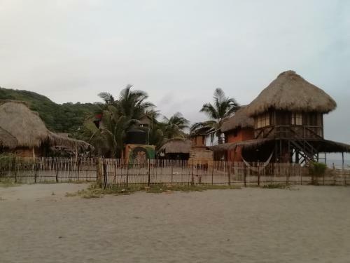 Caba�as Atardecer