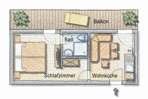 Apartamento Haus Bartlm�