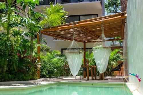 Apartamento Live The Jungle In Tulum Perfect Studio Wifi And Pool