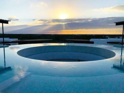 Ixchel Luxury Penthouse Studio Priv Rooftop Pool