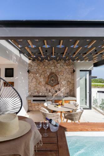 Ixchel Luxury Penthouse Studio Priv Rooftop Pool