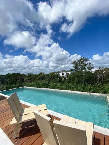 Apartamento Villa In Aldea Zama With Private Pool-transportation Included!