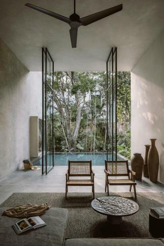 Peaceful Award Winning Design Tulum Villa With Insta-worthy Raw Pool