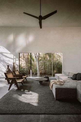 Peaceful Award Winning Design Tulum Villa With Insta-worthy Raw Pool