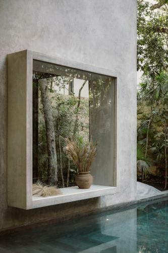 Peaceful Award Winning Design Tulum Villa With Insta-worthy Raw Pool
