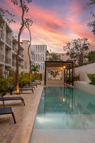 Captivating Apartment In Tulum With Private Terrace And Plunge Pool