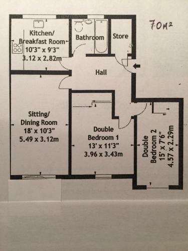 Logie Green Road Apartment