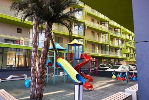 Blue Apartment In Spa N Pool Alezzi Beach Resort
